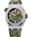 audemars-piguet-royal-oak-offshore-15720st-oo-a052ca-01_1 - The Watch Luxury Audemars Piguet Royal Oak Offshore Diver 42mm 15720ST.OO.A052CA.01 in stainless steel with green dial