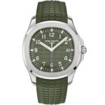 Patek Philippe Aquanaut 5168G-010 Jumbo White Gold Green Dial