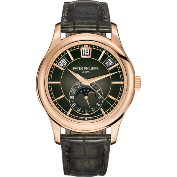 Patek Philippe Complications 5205R-011 Rose Gold Green Dial